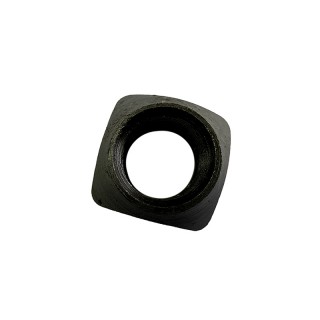 Custom hot forging parts high strength nut M24X1.5 for excavator and bulldozer parts